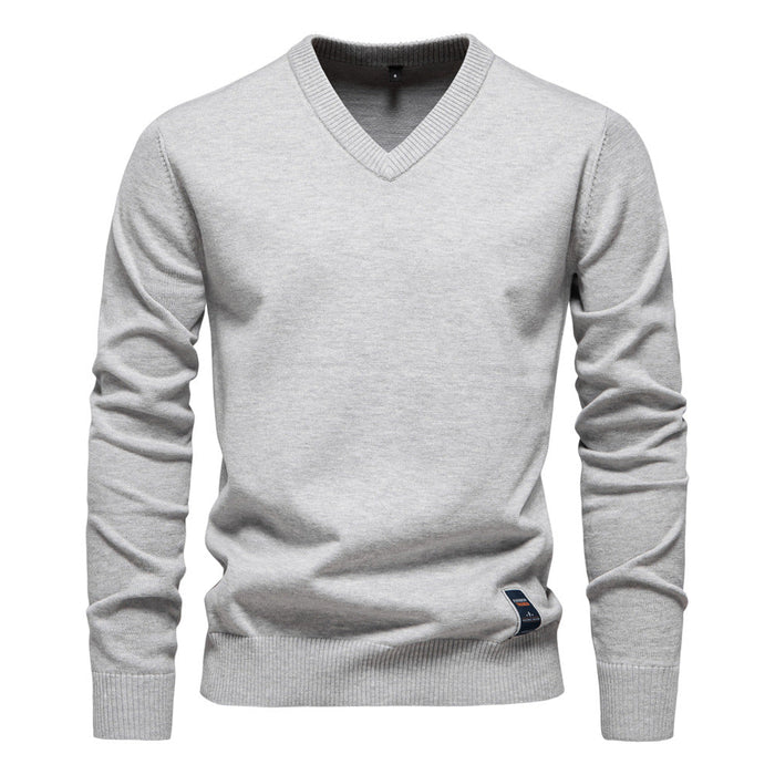 Wool V-Neck Sweater