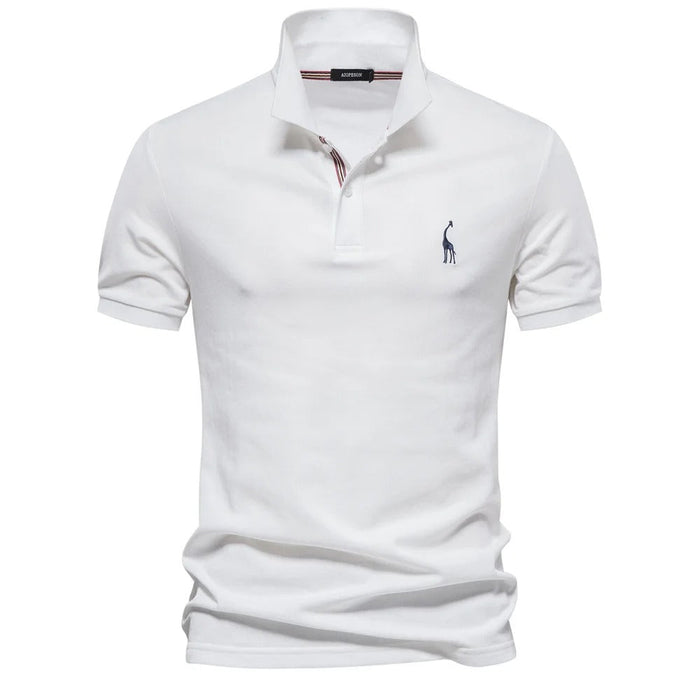 Men's Embroidered Classic Polo Shirt