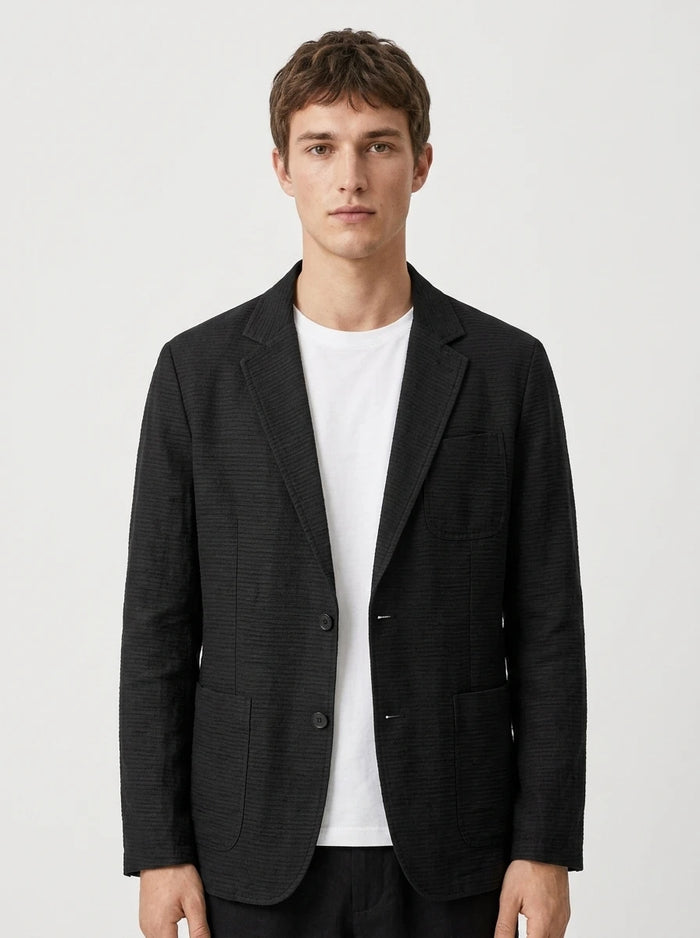 Men's Blazer — On Model - Upper Body | Generated by Modelize