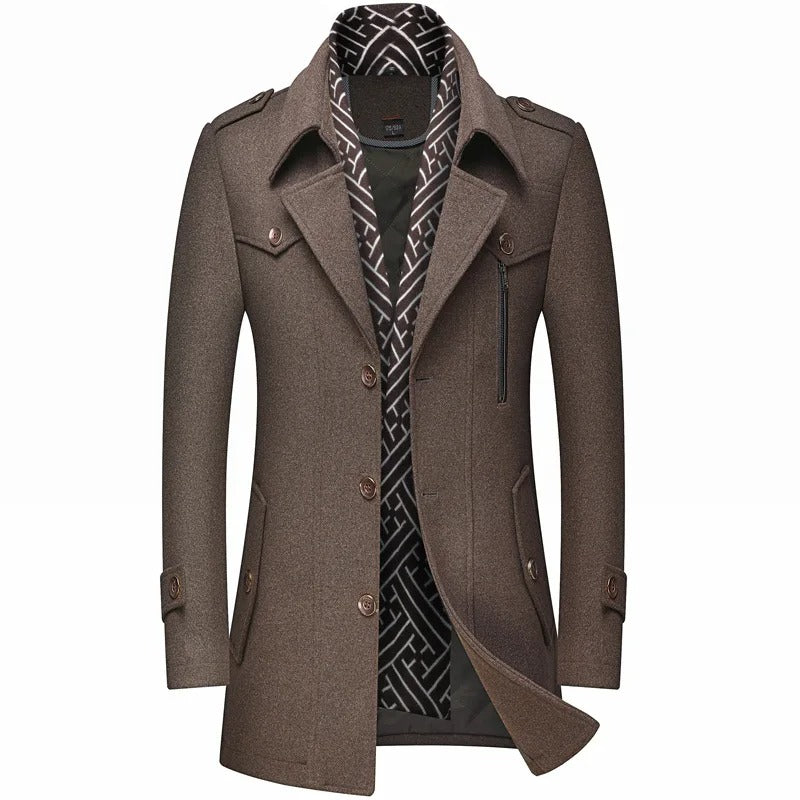Classic Wool Overcoat