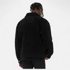 Men's Suede Jacket with Relaxed Fit