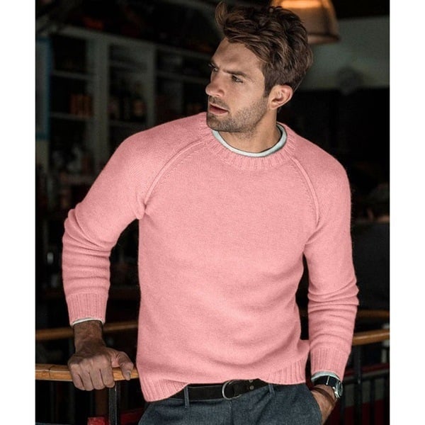 Men's Crew Neck Knit Sweater