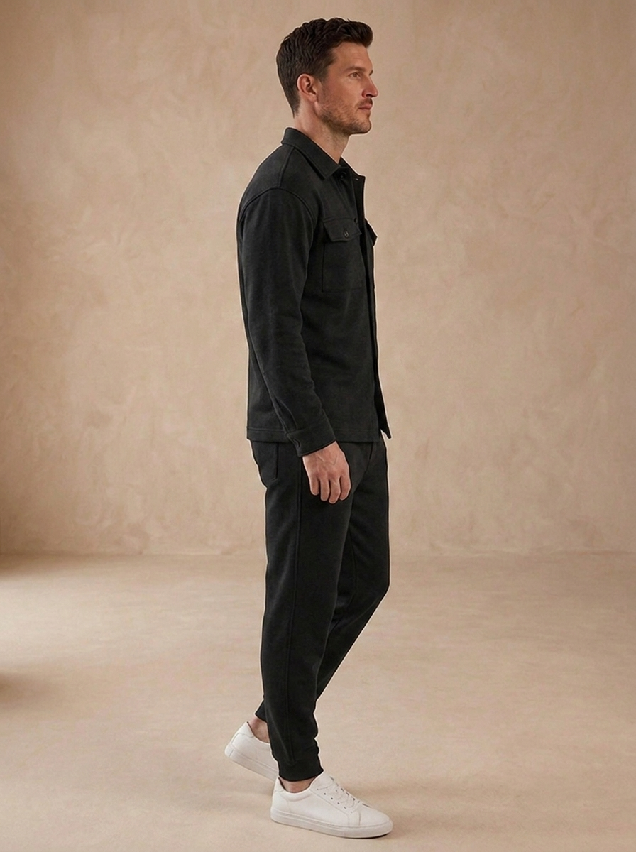 Cotton Two-Piece Set Slim Fit Men