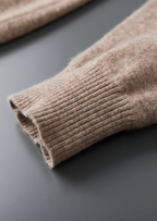 Fine Knit Wool Hoodie