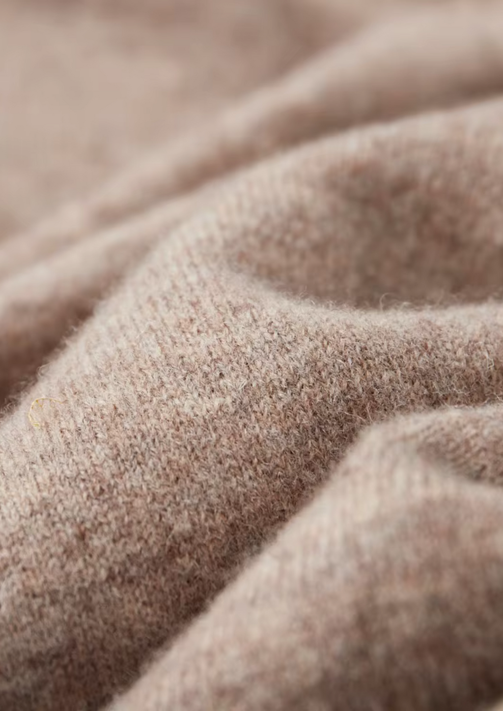 Fine Knit Wool Hoodie