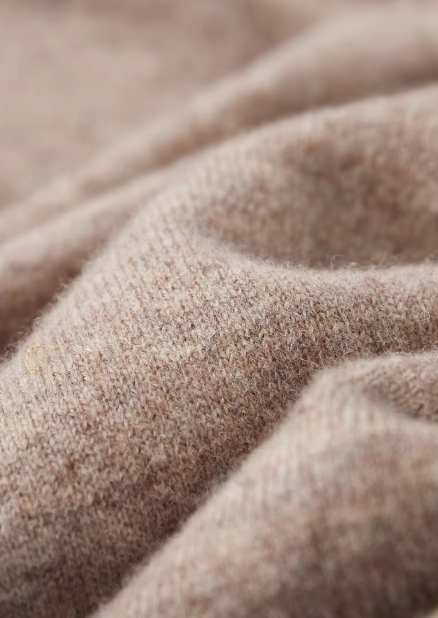 Fine Knit Wool Hoodie