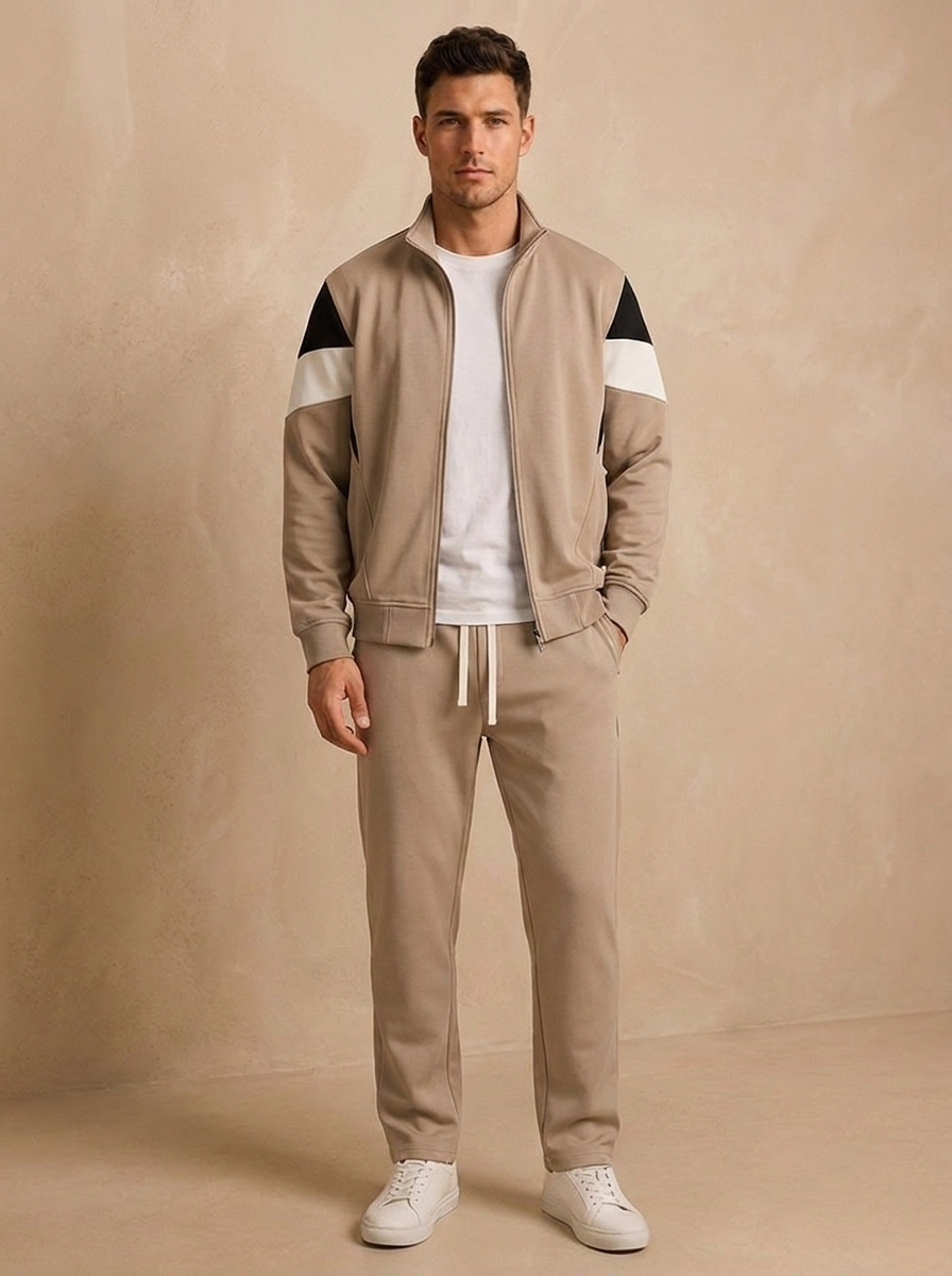 Cotton Tracksuit Relaxed Fit Men