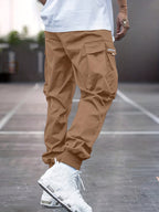 Men’s Cuffed Ankle Cargo Jogger Pants