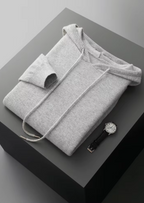 Fine Knit Wool Hoodie