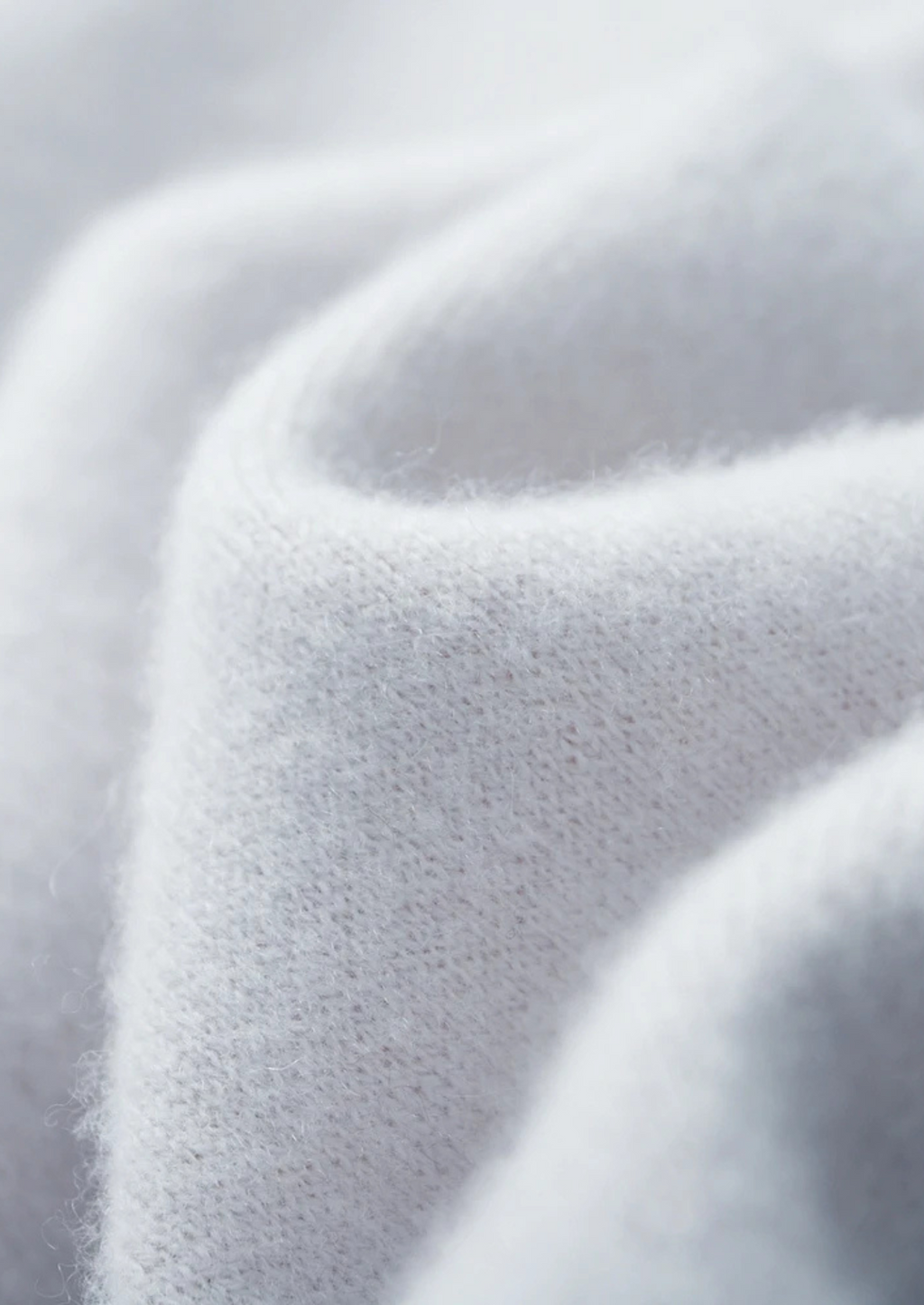 Two-Tone 100% Cashmere Zipper Hoodie