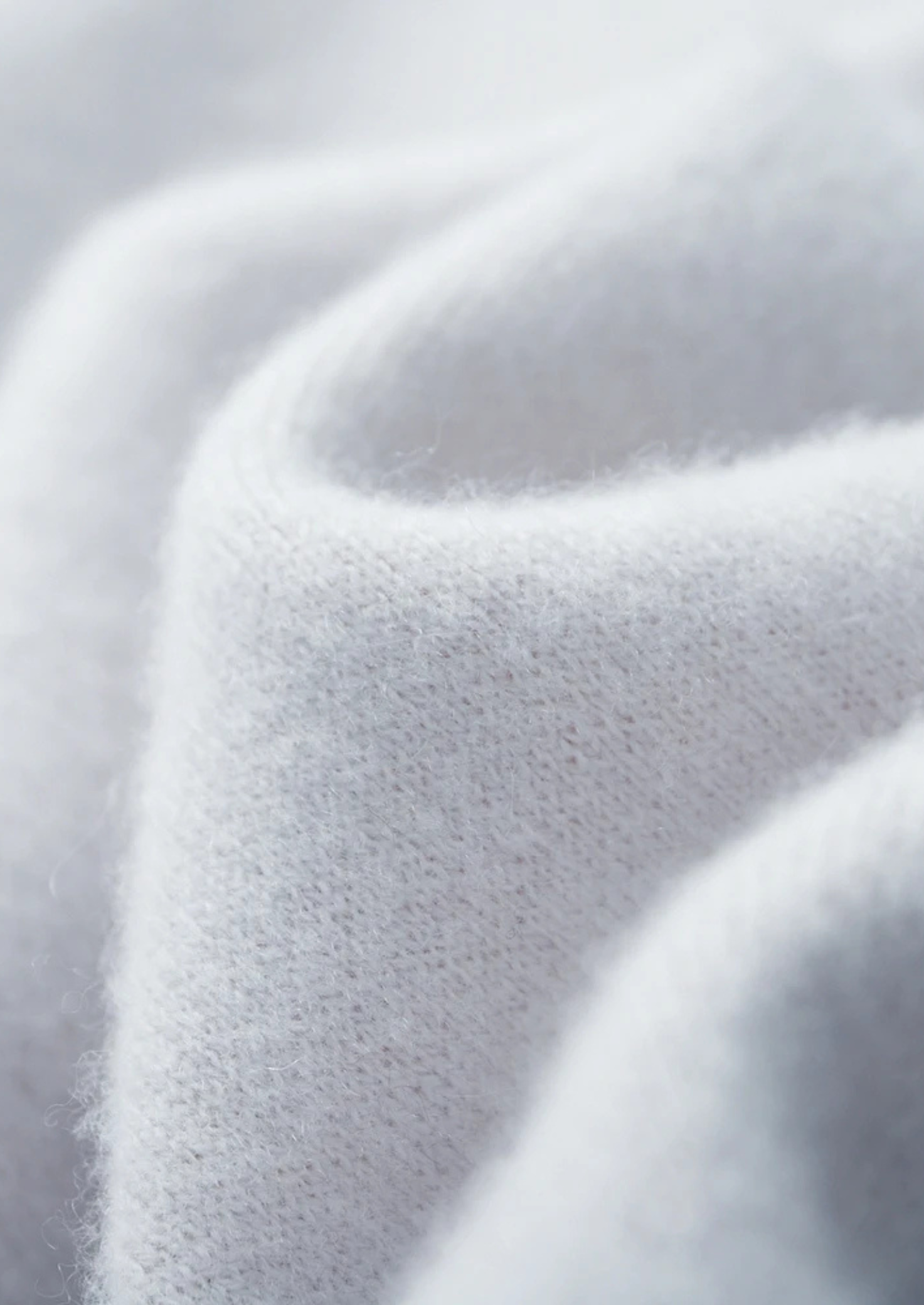 Two-Tone 100% Cashmere Zipper Hoodie