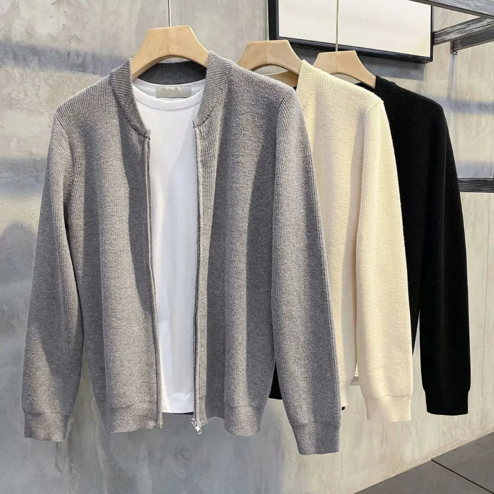 Knitted Men's Cardigan