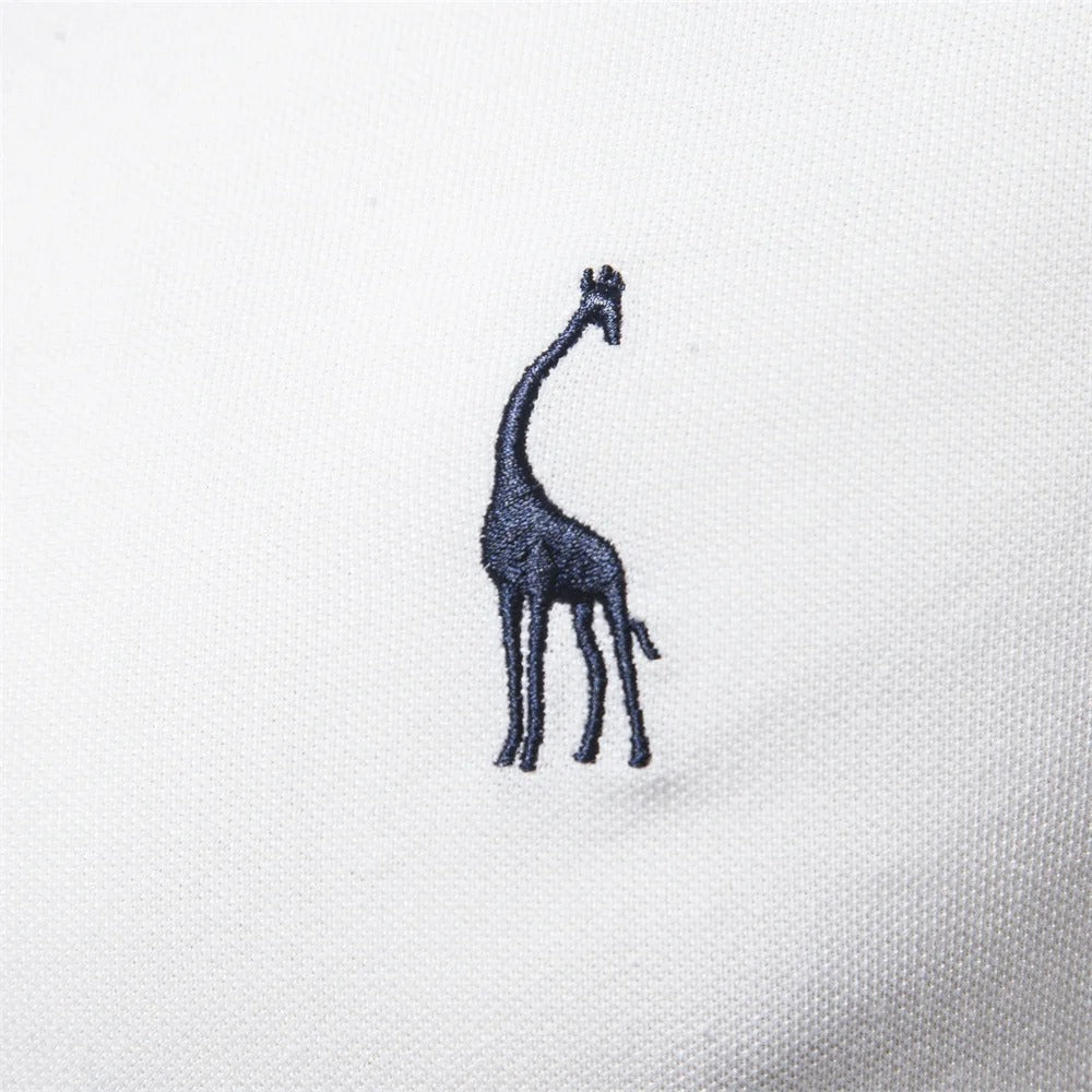 Men's Embroidered Classic Polo Shirt