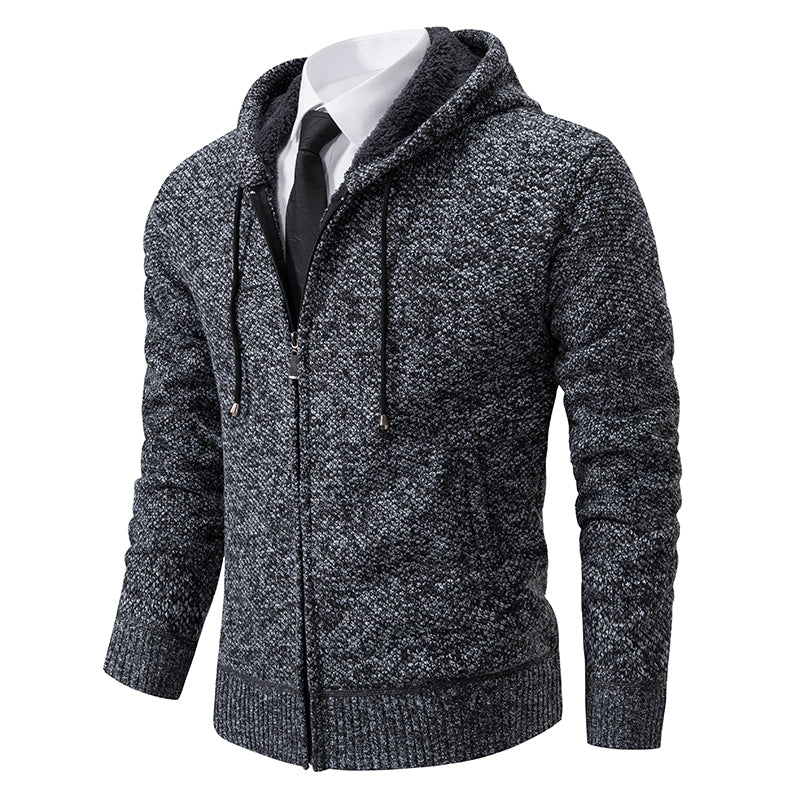 Full Zip Knit Cardigan