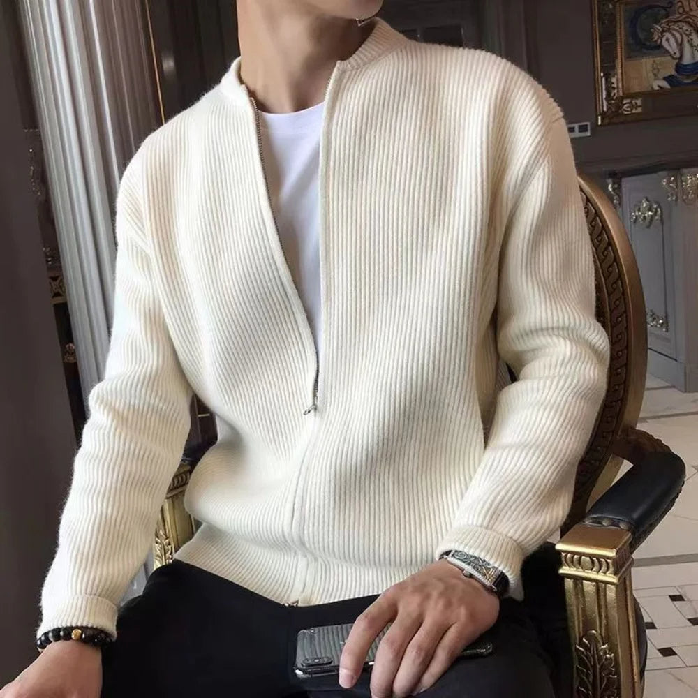 Knitted Men's Cardigan