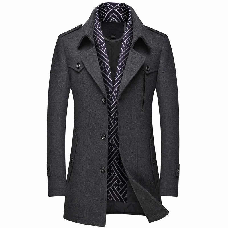 Classic Wool Overcoat