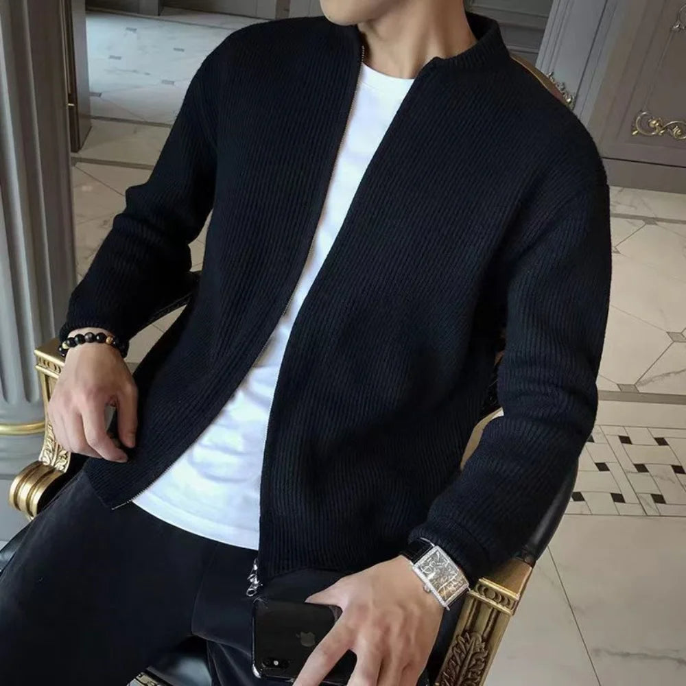 Knitted Men's Cardigan