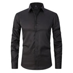 Men's Button-Down Long-Sleeved Shirt