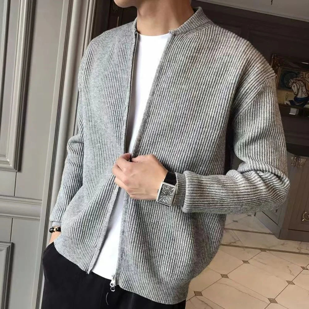 Knitted Men's Cardigan