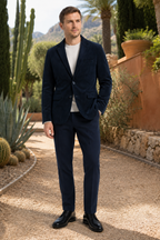 Men's Corduroy Blazer – Classic Tailored Smart Casual Jacket