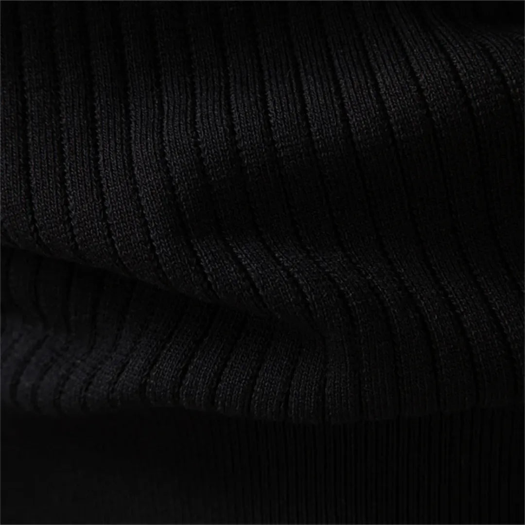 Men's Button Detail Crew Neck Sweater