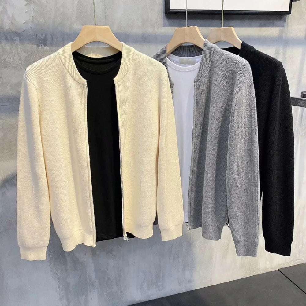 Knitted Men's Cardigan