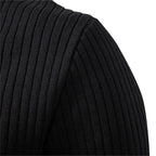 Men's Button Detail Crew Neck Sweater
