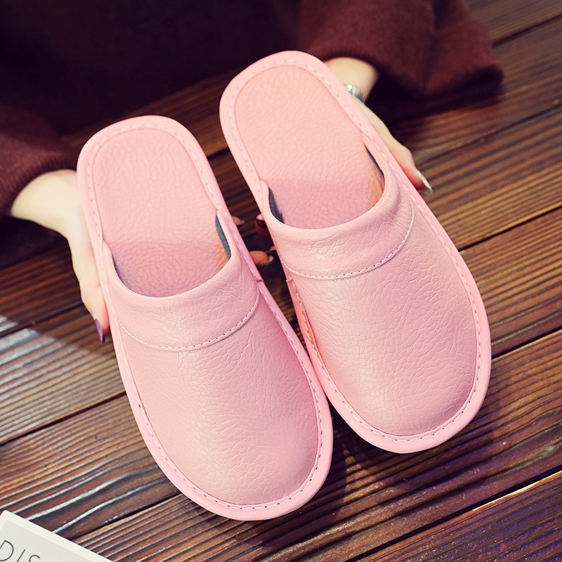 Men's Leather Slippers