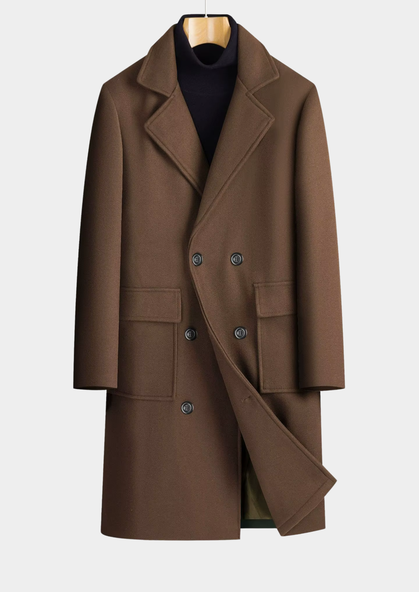 Wool Blend Gentleman Coat