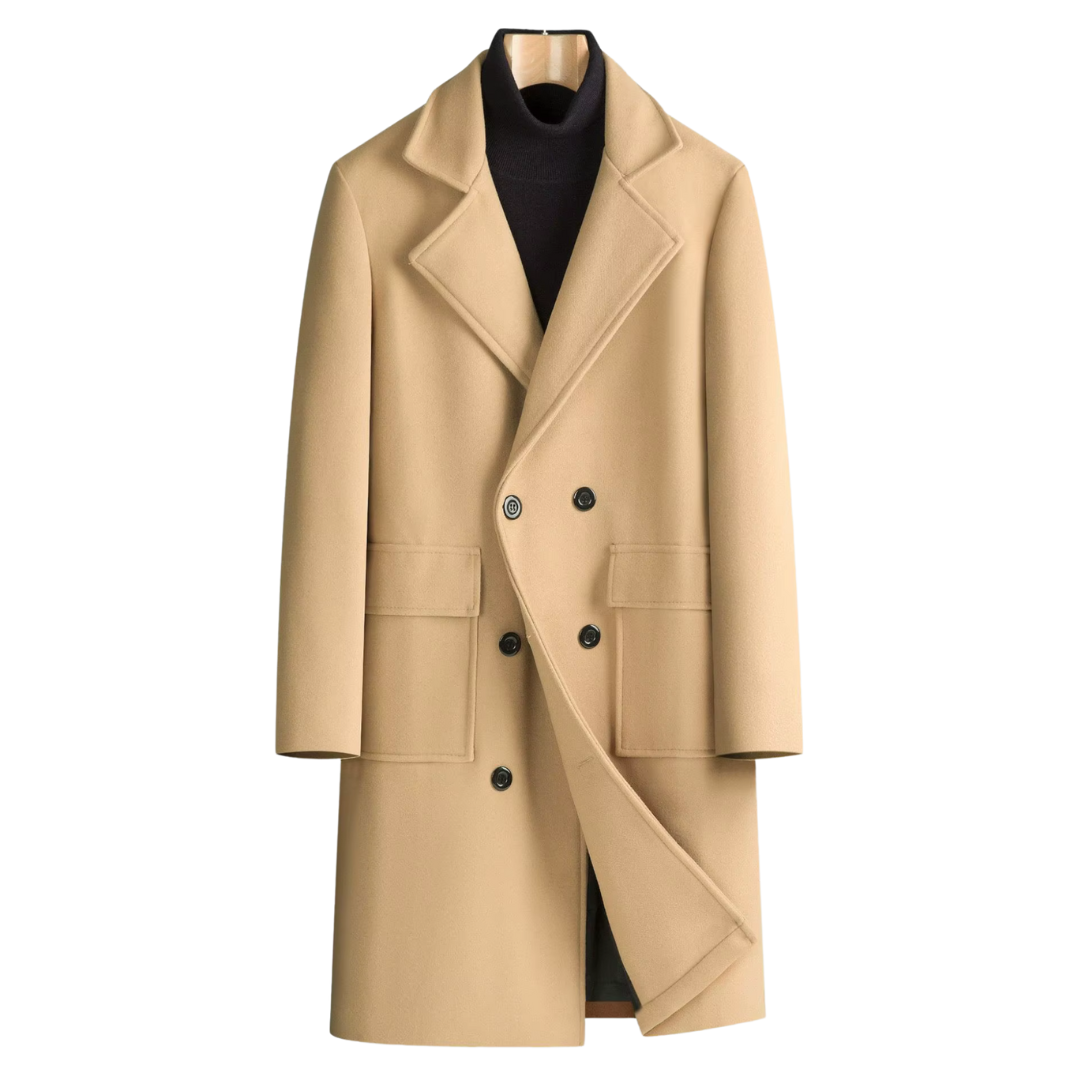 Wool Blend Gentleman Coat