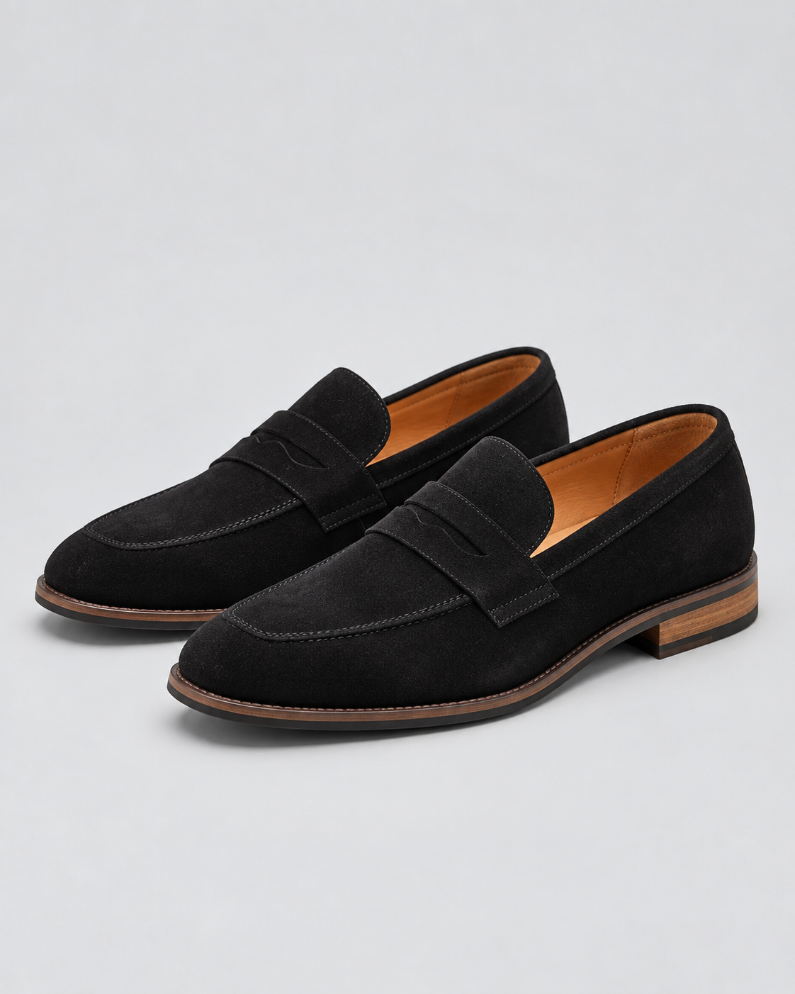 Men's Elegant Loafers Slip-On Dress Shoes