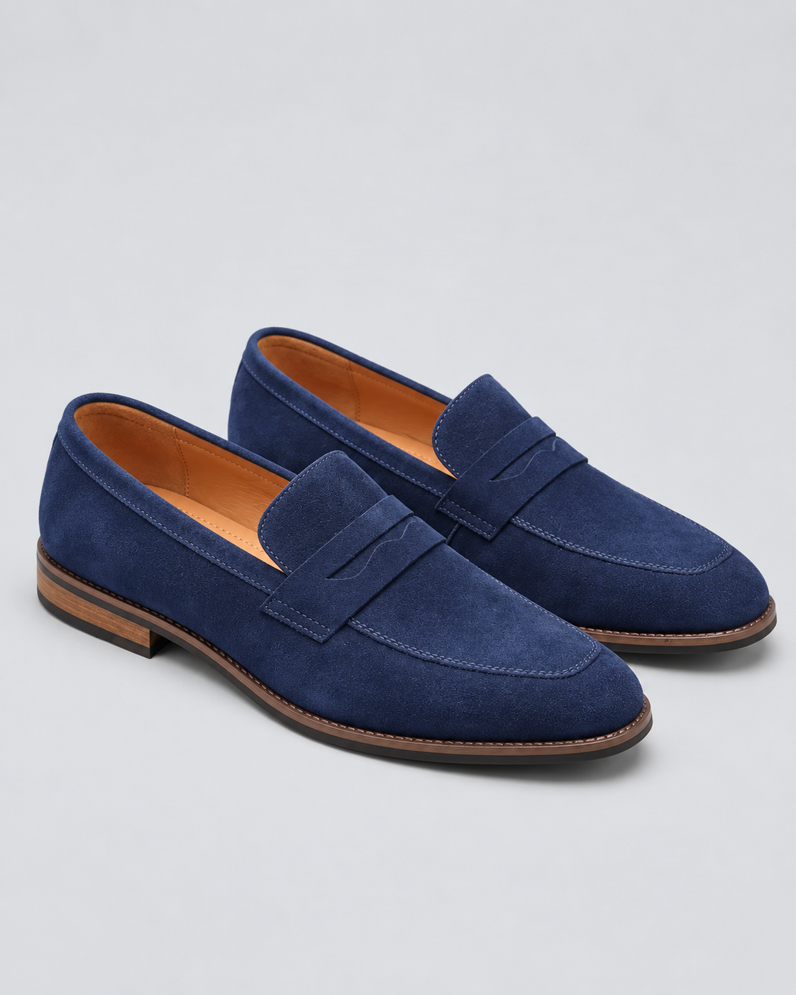 Men's Elegant Loafers Slip-On Dress Shoes
