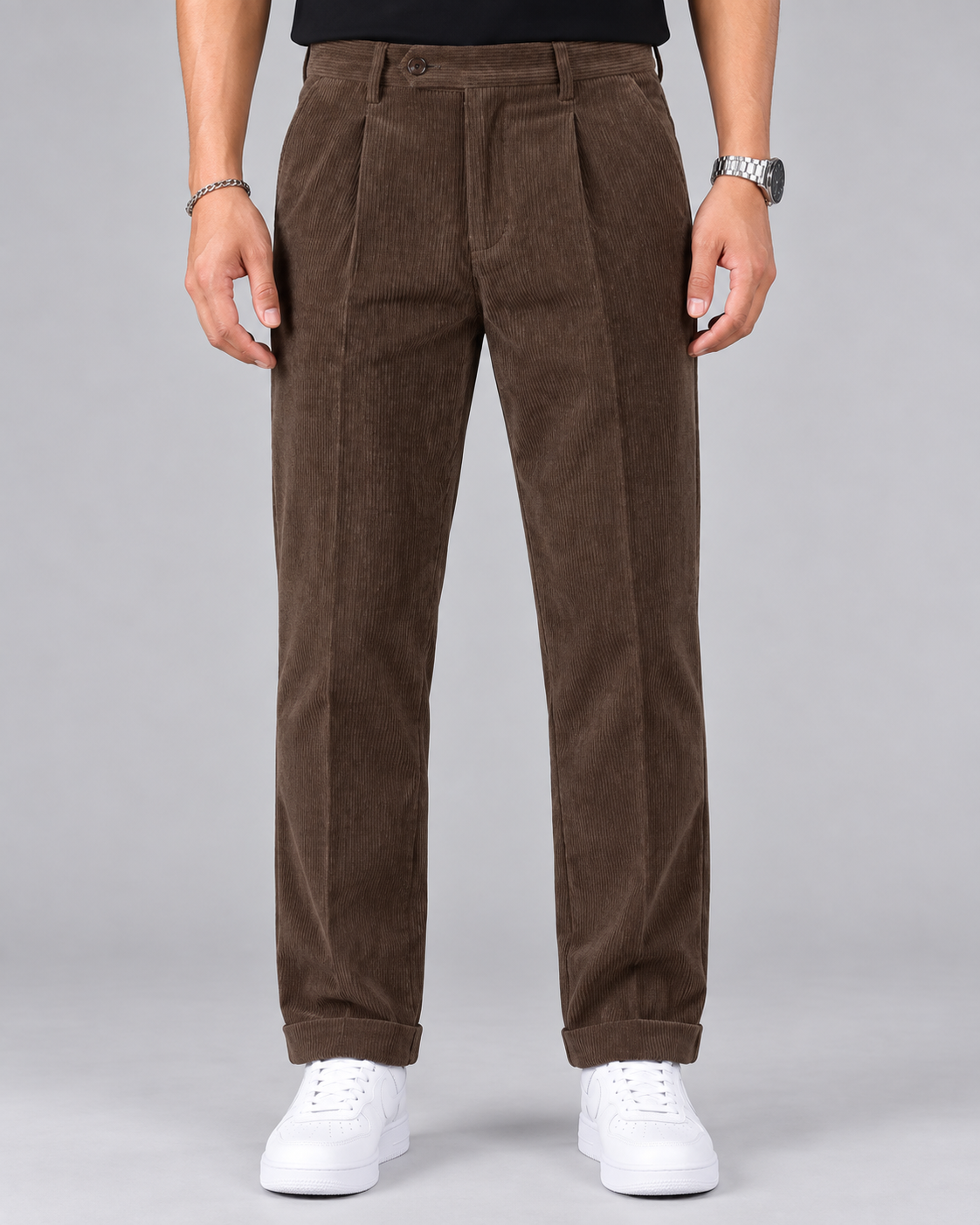 Men's Corduroy Suit Pants | Modern Fit Stylish Trousers for Every Occasion
