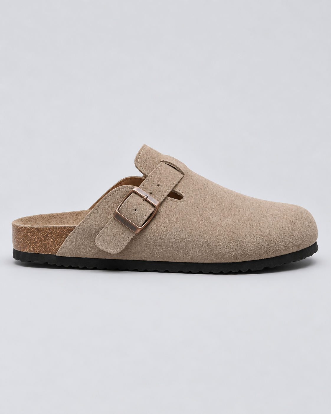Men's Suede Clogs | Adjustable Comfortable Slip-On Footwear