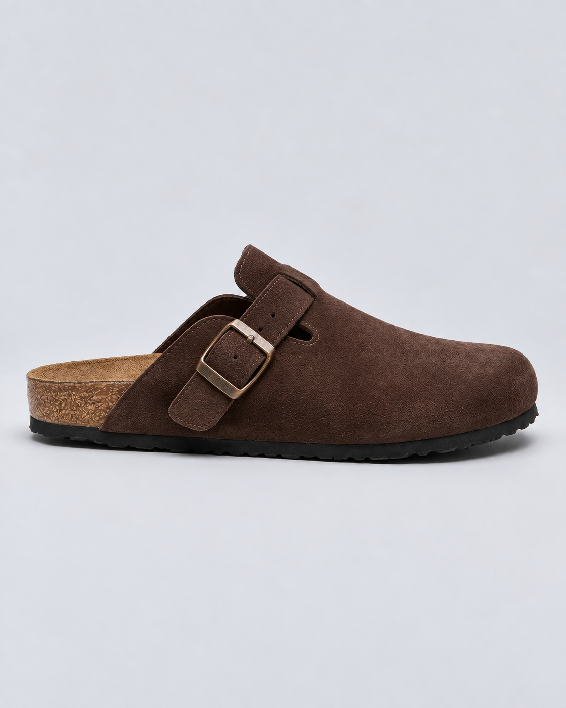 Men's Soft Suede Clogs | Adjustable Comfortable Slip-On Shoes