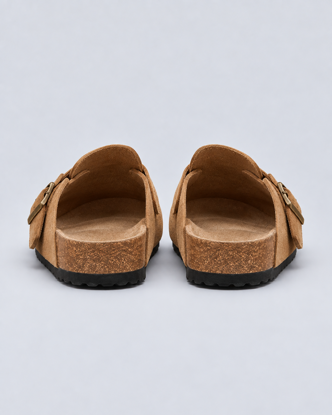 Men's Soft Suede Clogs | Adjustable Comfortable Slip-On Shoes