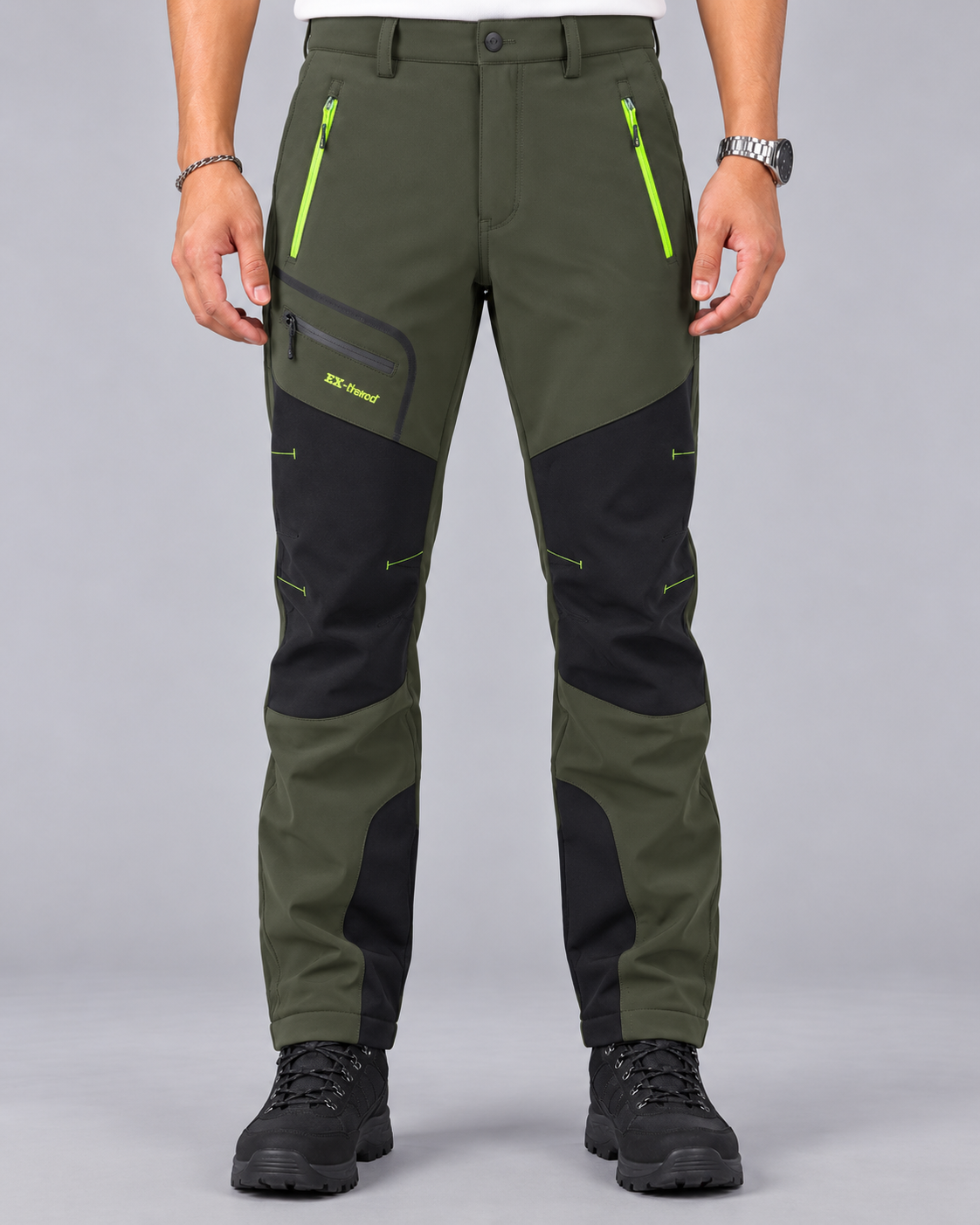 Unisex Waterproof Thermal Work Trousers | Fleece-Lined Outdoor Pants