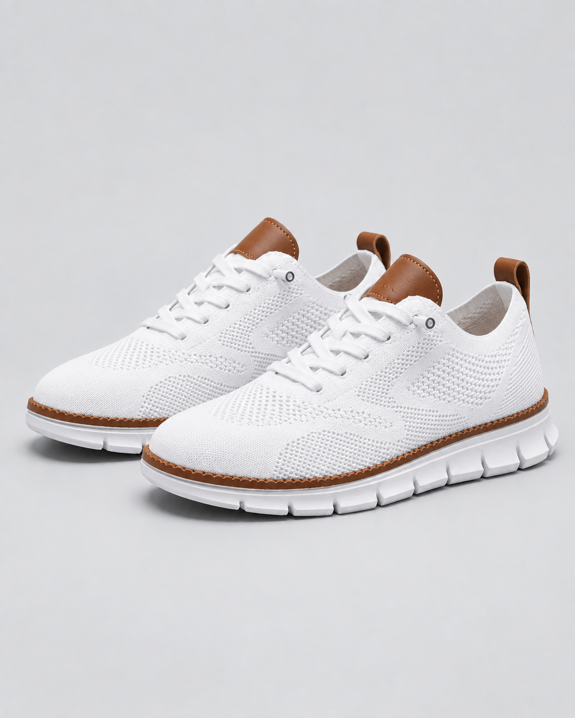 Men's Breathable Mesh Trainers with Lightweight Cushioned Sole | Walking Shoes