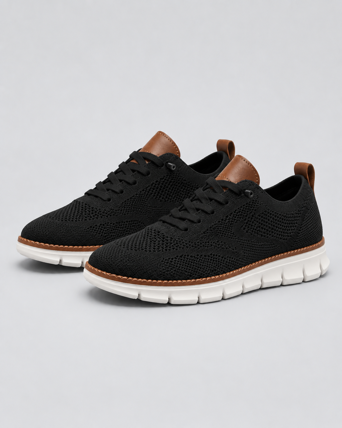 Men's Breathable Mesh Trainers with Lightweight Cushioned Sole | Walking Shoes
