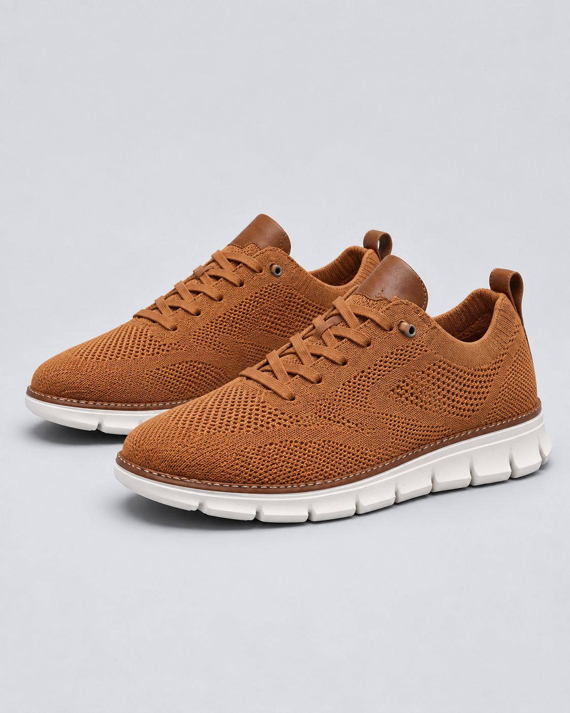 Men's Breathable Mesh Trainers with Lightweight Cushioned Sole | Walking Shoes