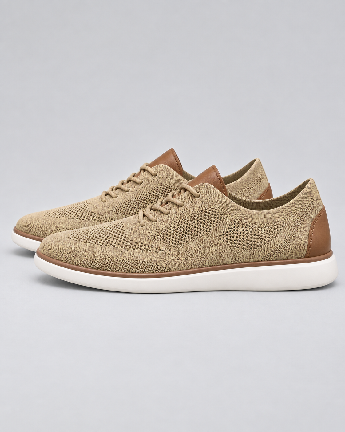 Men's Lightweight Air-Mesh Trainers with Cushioned Sole