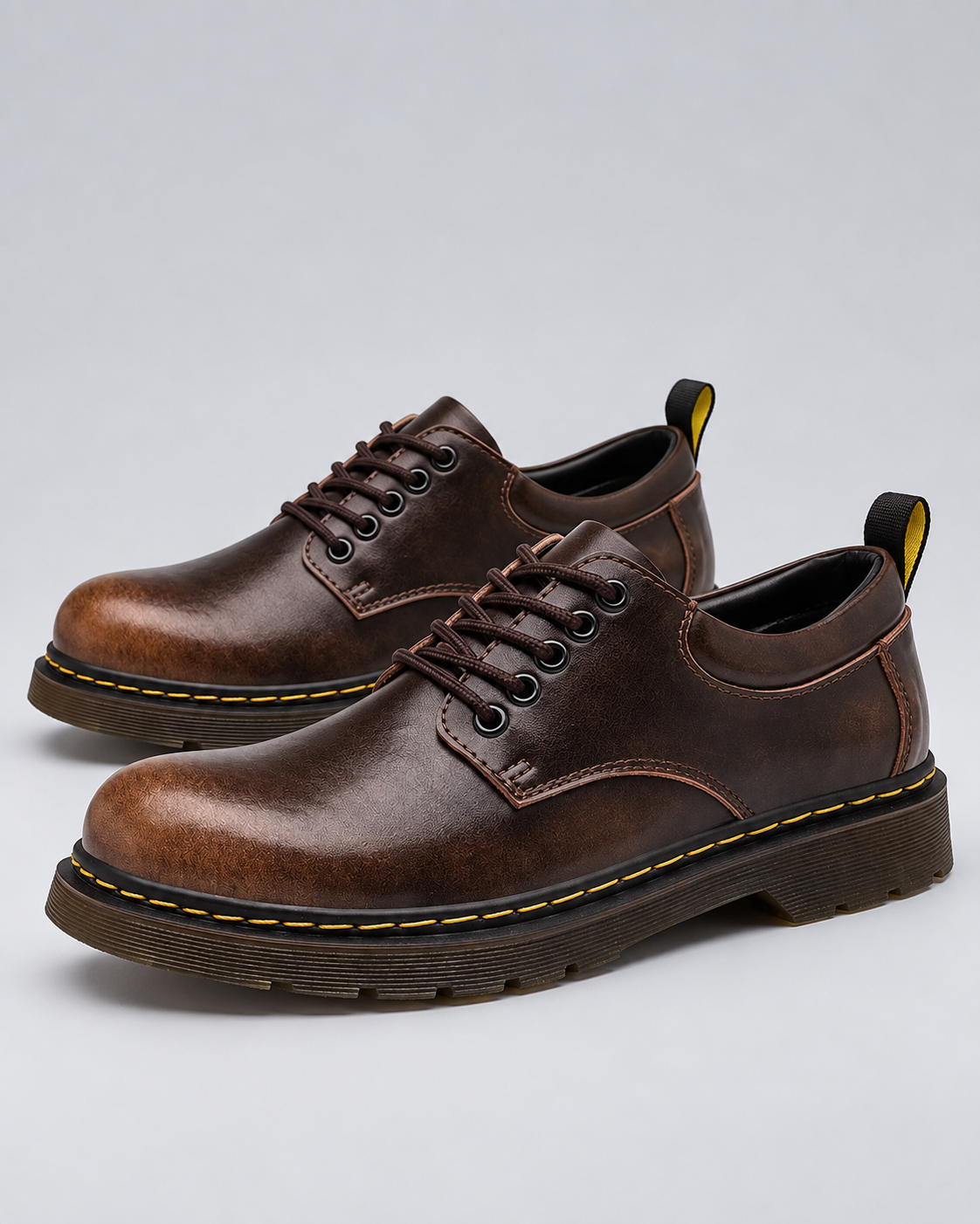 Men's Smooth Leather Oxford Shoes