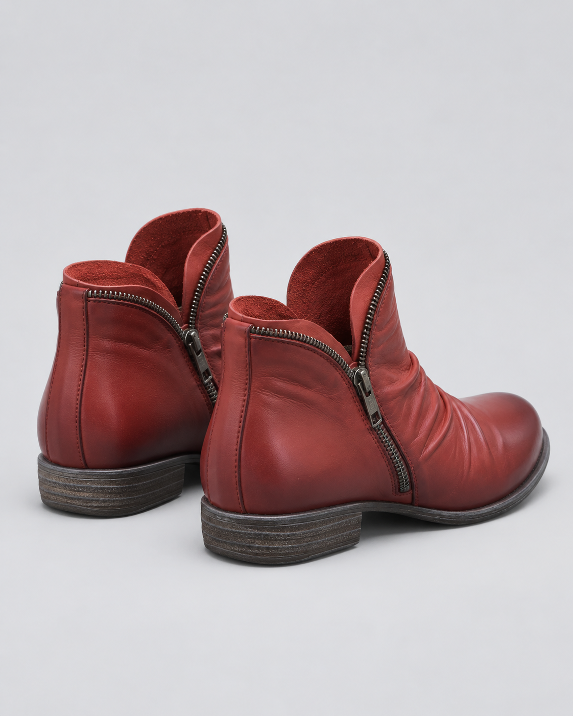 Women's Support Leather Ankle Boots