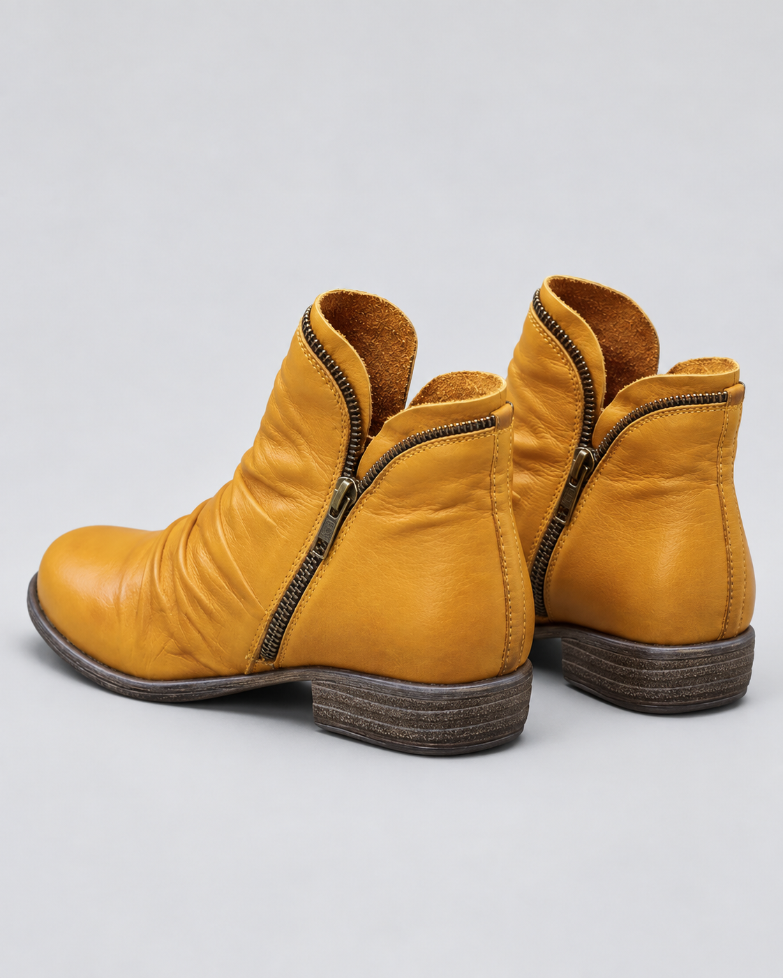 Women's Support Leather Ankle Boots