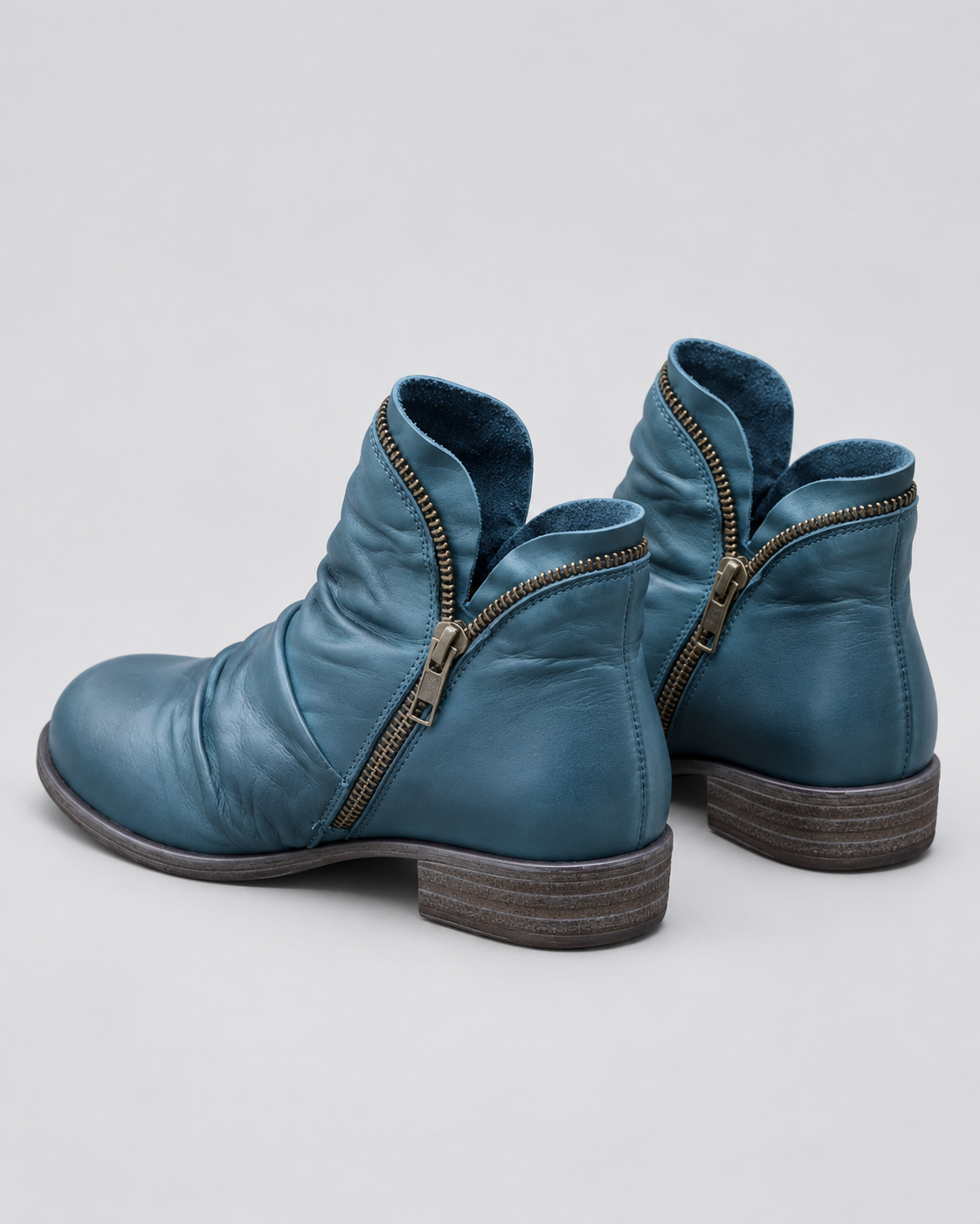 Women's Support Leather Ankle Boots