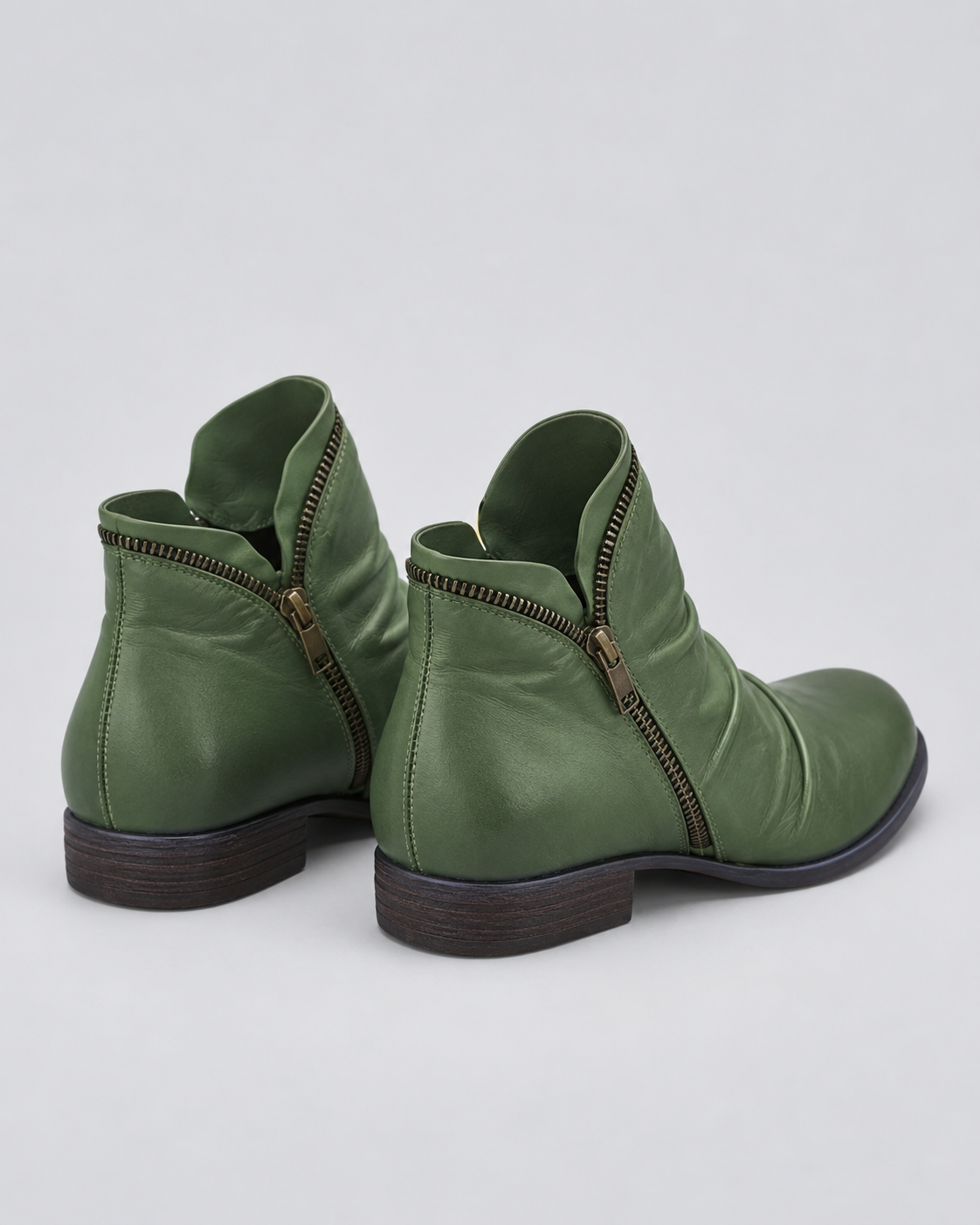 Women's Support Leather Ankle Boots