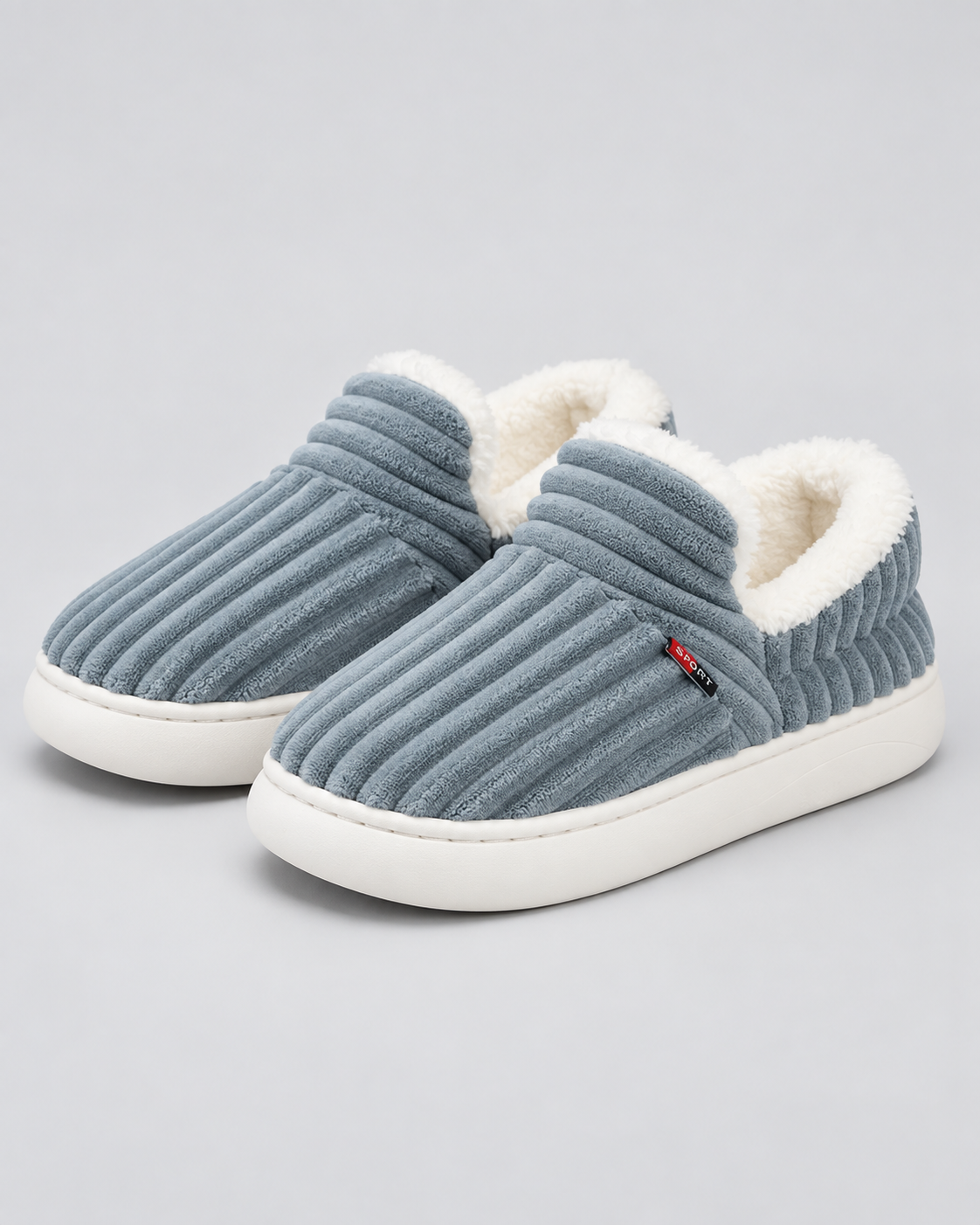 Unisex Orthopedic Plush House Slippers