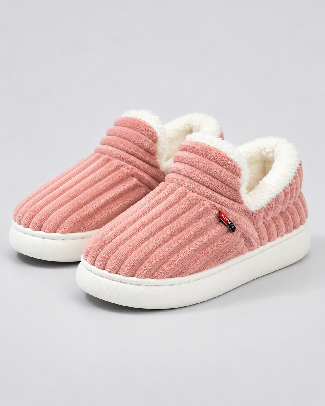 Unisex Orthopedic Plush House Slippers