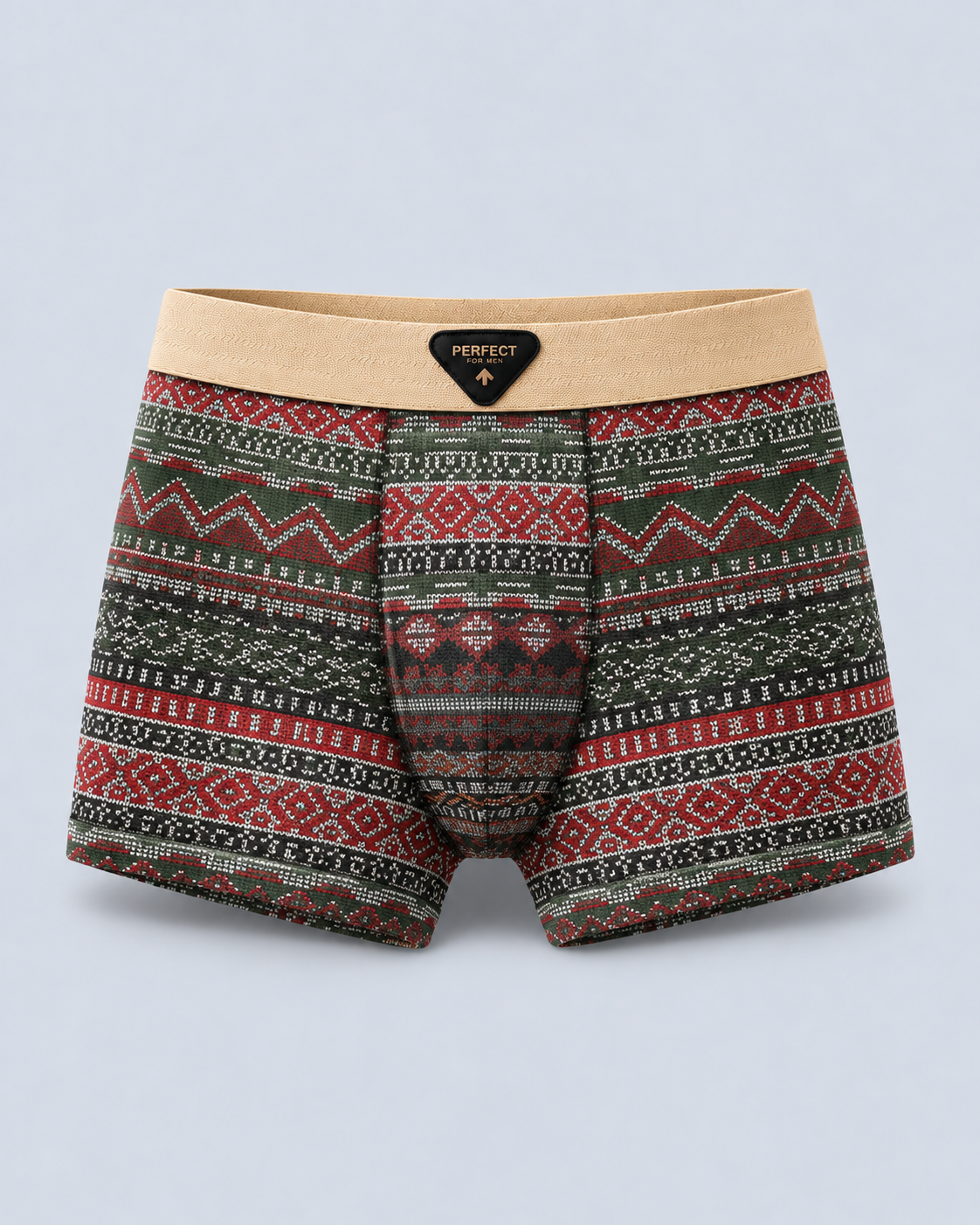 Men's Porter Retro Cotton Boxer Briefs Set | 4-Pack Underwear Set