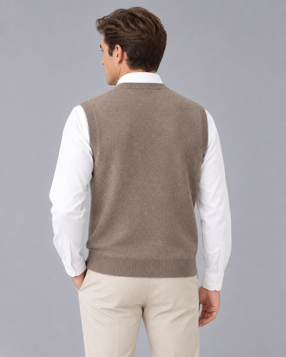 Men's Extrafine Merino Wool Sweater Vest